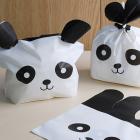 50Pcs Panda Cat Rabbit Ears Gift Bag Packaging Party Goodie Bags Packi_1